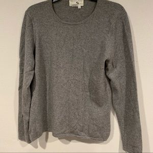 Saks 5th Avenue Cashmere Gray Sweater